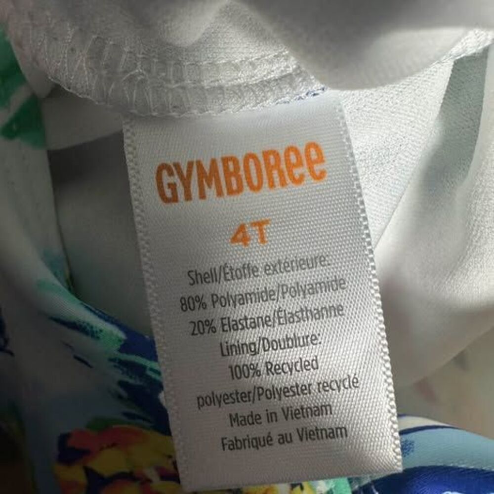 Gymboree 4T One-Piece Ruffle Swimsuit - Picture 3 of 4